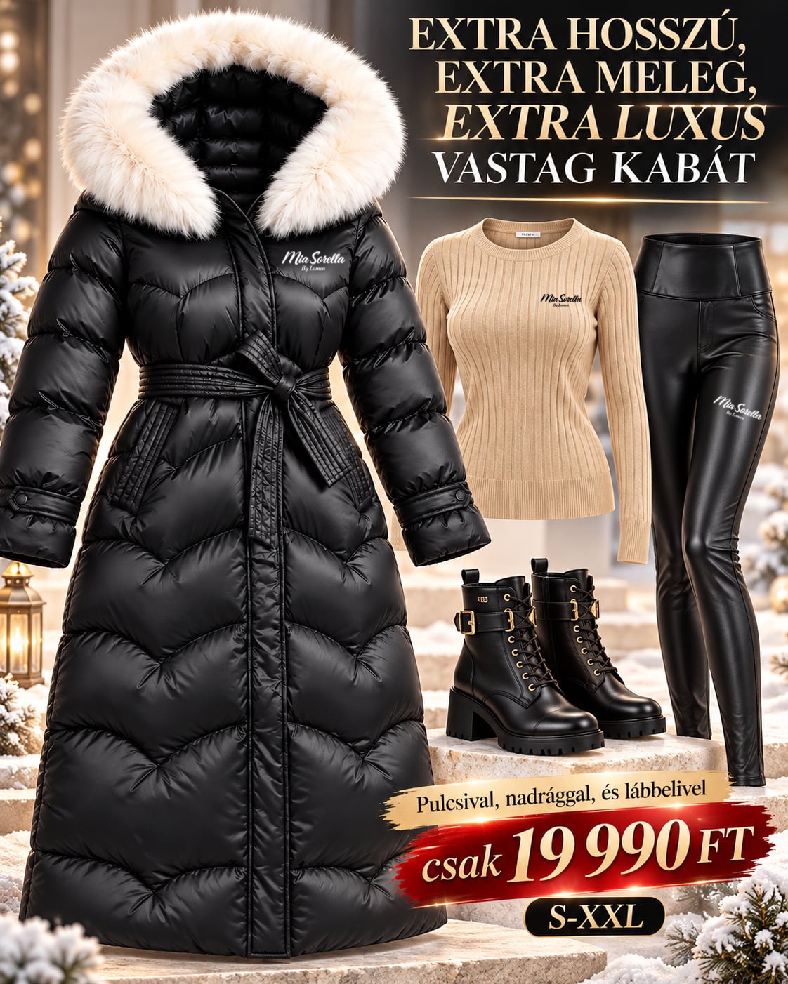 MONTE BELLA – EXTRA LUXUS TÉLI SZETT ❄️